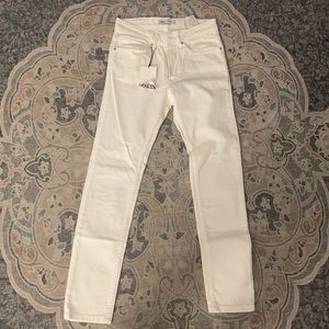 Zara men’s white jeans size 38